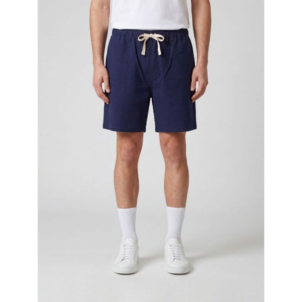Howlin Men Howlin Stretch-Cotton Shorts With Elasticated Drawstring Waistband